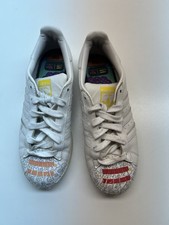 Adidas Superstar x Pharrell Williams Women White EU 36 Sneakers Low Top Lace Up