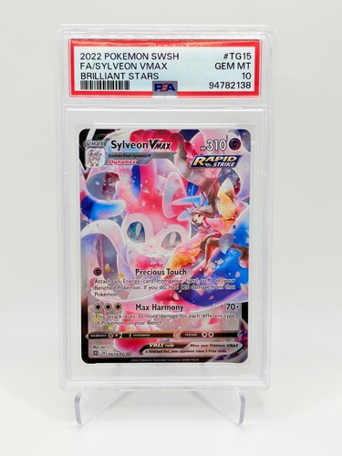 Sylveon VMAX TG15 PSA 10 2022 Pokemon Sword & Shield Brilliant Stars