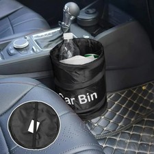 Zusammenklappbarer Auto-M&uuml;lleimer Tragbar Bodenbefestigung Cord