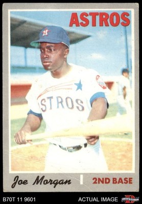 1970 Topps #537 Joe Morgan Astros HOF 1.5 - FAIR
