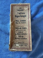 Wohlert Fordlincolnmerury Flathead Valve Springs Nos 1932-1948 Wohlert Fordlincolnmerury Flathead Valve Springs Nos 1932-1948