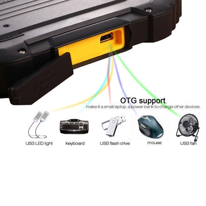 7" Unlocked Android 4G LTE Rugged Smartphone Phone Tablet PC Mobile NFC WIFI HV2 - Image 2 of 4