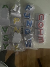 Leap Frog LeapFrog Fridge Phonics Alphabet 1.5" Small Letters EUC MISSING 4 lett