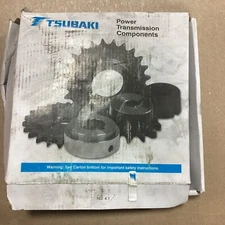 TSUBAKI H100B15 ROLLER CHAIN SPROCKET #100 CHAIN 15 TEETH