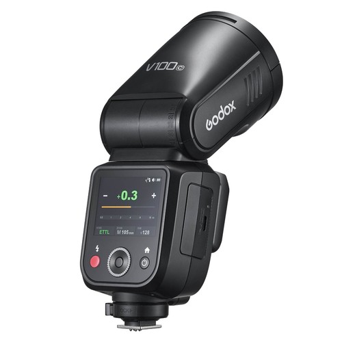 Flash Speedlite de cabeza redonda V100 100 Ws - 100 W, 3300 K ± 200 K, tiempo de reciclaje de 1,7 s - Imagen 7 de 15