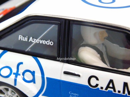 FORD ESCORT MK2 #521 GULF EDITION RUI AZEVEDO SCALEXTRIC UK H4150 SUPERSLOT - Picture 9 of 12