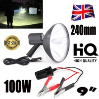 100w 12v Hid 240mm Handheld Camping Hunting Shooting Strong Light Spotlight 100w 12v Hid 240mm Handheld Camping Hunting Shooting Strong Light Spotlight