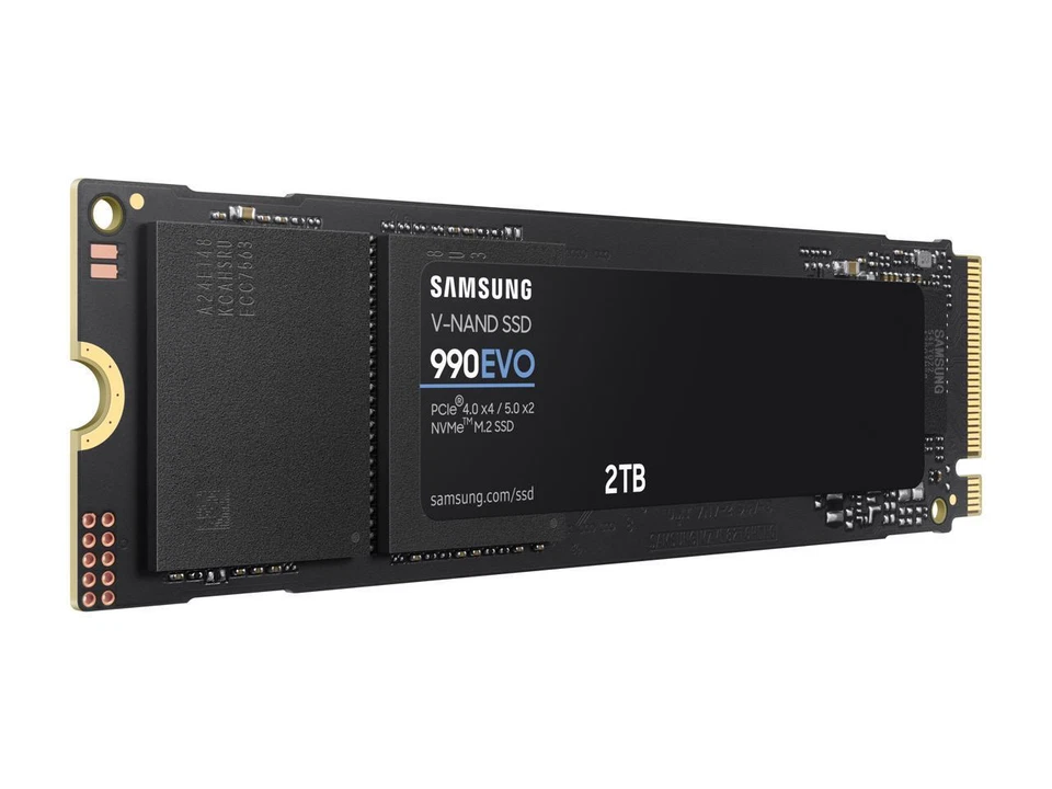 SAMSUNG SSD 990 EVO 2TB SSD PCIe 5.0 M.2 2280 Up-to 5,000MB/s Internal Drive - Image 3 of 4