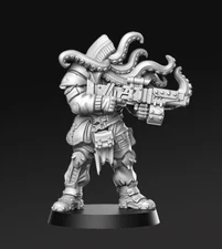 Octogrunge Sci-Fi Miniature D&D Tabletop RPG Role Playing RNEstudio