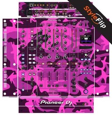 Pioneer DJM-A9 Skin Pink Camo Protective Decal StyleFlip Skins