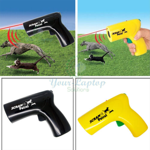 Scram Patrol Ultrasonic Dog Repeller Chaser Stop Barking Attack Animal Protecton