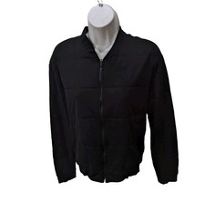 $345 Majestic Paris Women's Black Bomber Quilted Full-zip Crop Jacket Size 4