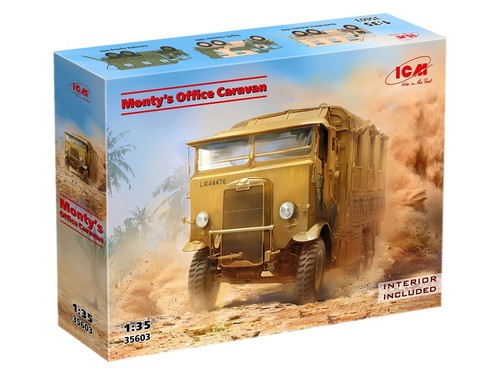 ICM 35603 Monty`s office caravan 1/35 - Picture 2 of 2