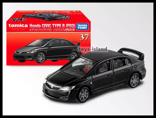 TOMICA PREMIUM 37 Honda CIVIC TYPE R FD2 1/64 TOMY 2023 APR NEW