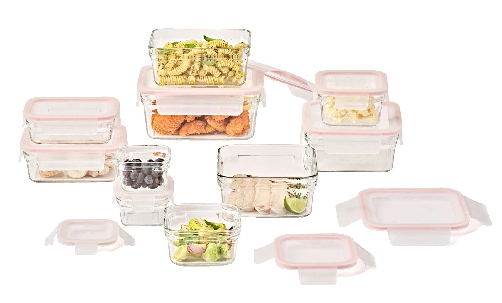 GLASSLOCK Glass Food Storage Containers