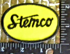 Vintage Patch Stemco Black  Yellow FREE SHIPPING