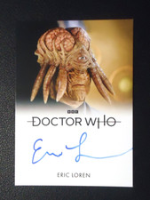 Eric Loren 2018 RITTENHOUSE DOCTOR WHO AUTOGRAPH 