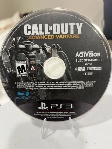 Call Of Duty: Advanced Warfare (PS3) DISC ONLY NO TRACKING (#31)