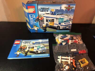 LEGO CITY: Prisoner Transport (7286); Used with box, all pieces and instructions
