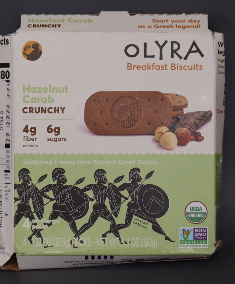 Olyra Organic Breakfast 4 paquetes 1,32 oz (37,5 g) cada uno (1 paquete) caducidad 13/09/2025 Foto 4 de 4