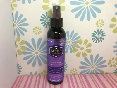 HASK Biotin Boost 5-in-1 Leave-In Spray(175ml/6 fl oz)+BONUS Random Hair Mask!