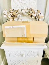 Moretoes 75pcs Paper Bags with Handles, 8x4x10 Inch Medium Sizes Gift Bags Bulk,