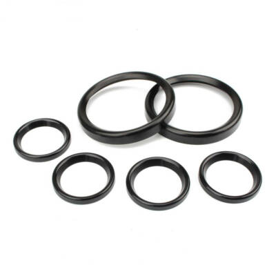 6 Stücke Tacho Blenden Abdeckung Ring Trim Schwarz Für Harley Touring 1996-2013