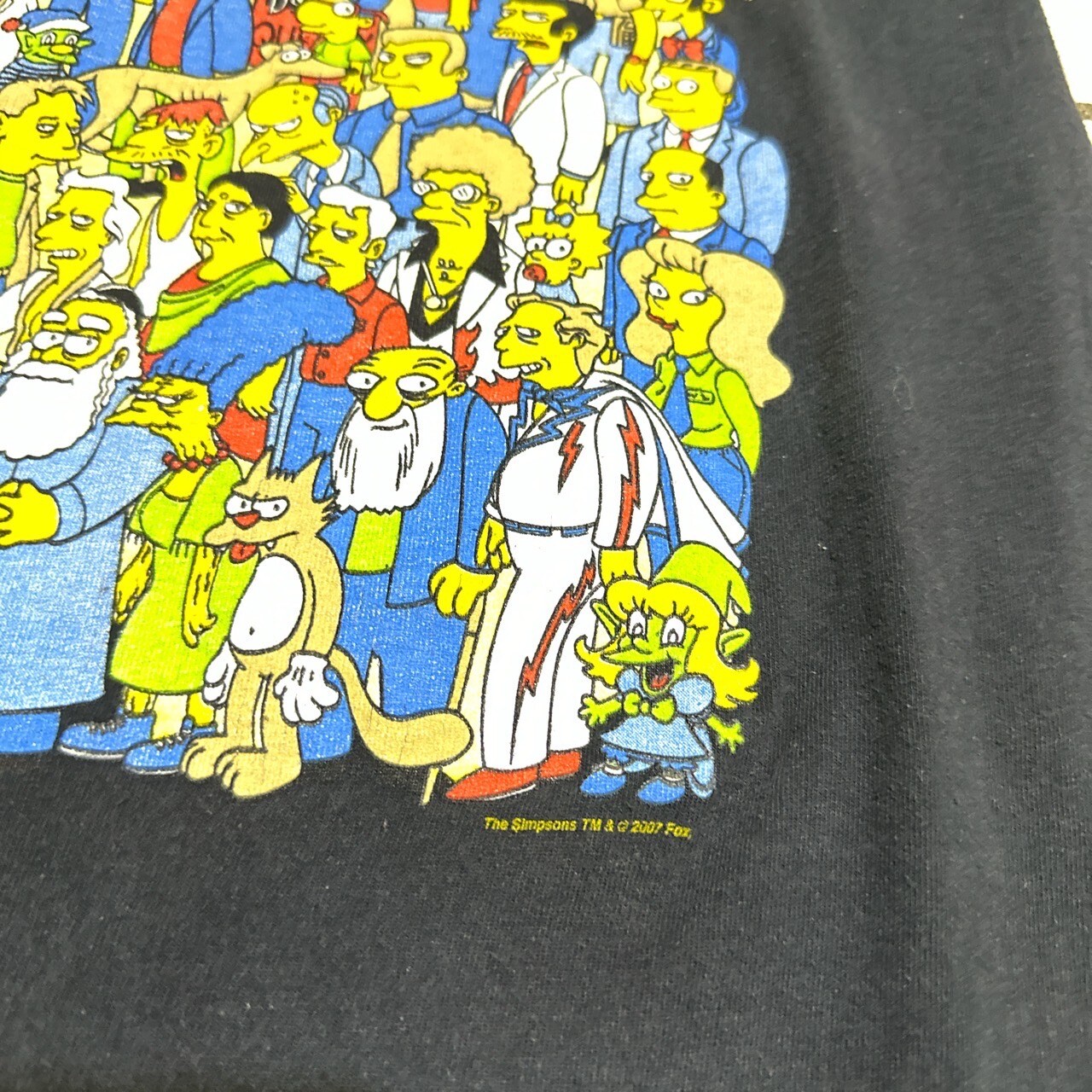 Vintage 2000s Simpsons Entire Character Shirt Sz L - Gem