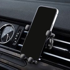 Upgraded Gravity Car Phone Mount Auto Lock Hands Mini Car Vent Phone Mount