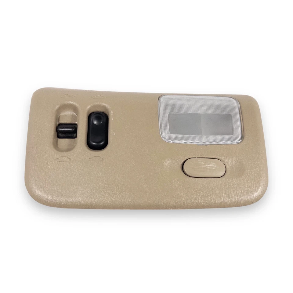 Nissan Máxima Infiniti I30 2000-2003 bronceado mapa delantero luz domo con techo corredizo Foto 2 de 4