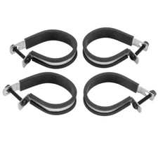 RANGER RZR RHINO MULE 1.75" WINDSHIELD HARDWARE SET 4 CLAMPS ROLL CAGE MOUNT 