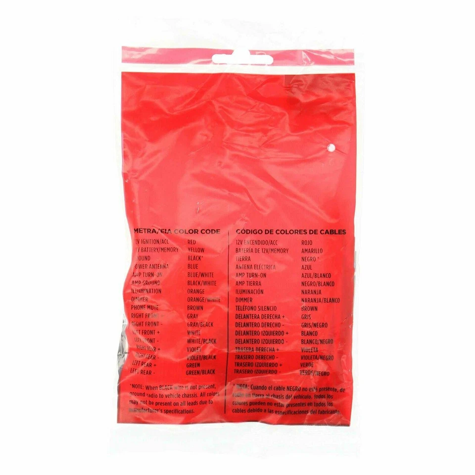 Arnés de cables Metra 70-8405 para instalación estéreo de posventa Foto 3 de 4