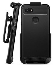 Funda con clip para cinturón Spigen Rugged Armor - Pixel 3a XL (el estuche no está incluido)