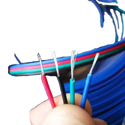 5m LED-Kabel, 2x 0,75mm², Schwarz/rot, Flexibel – Perfekt Für Beleuchtungsprojekte, Auto, Garten & Mehr