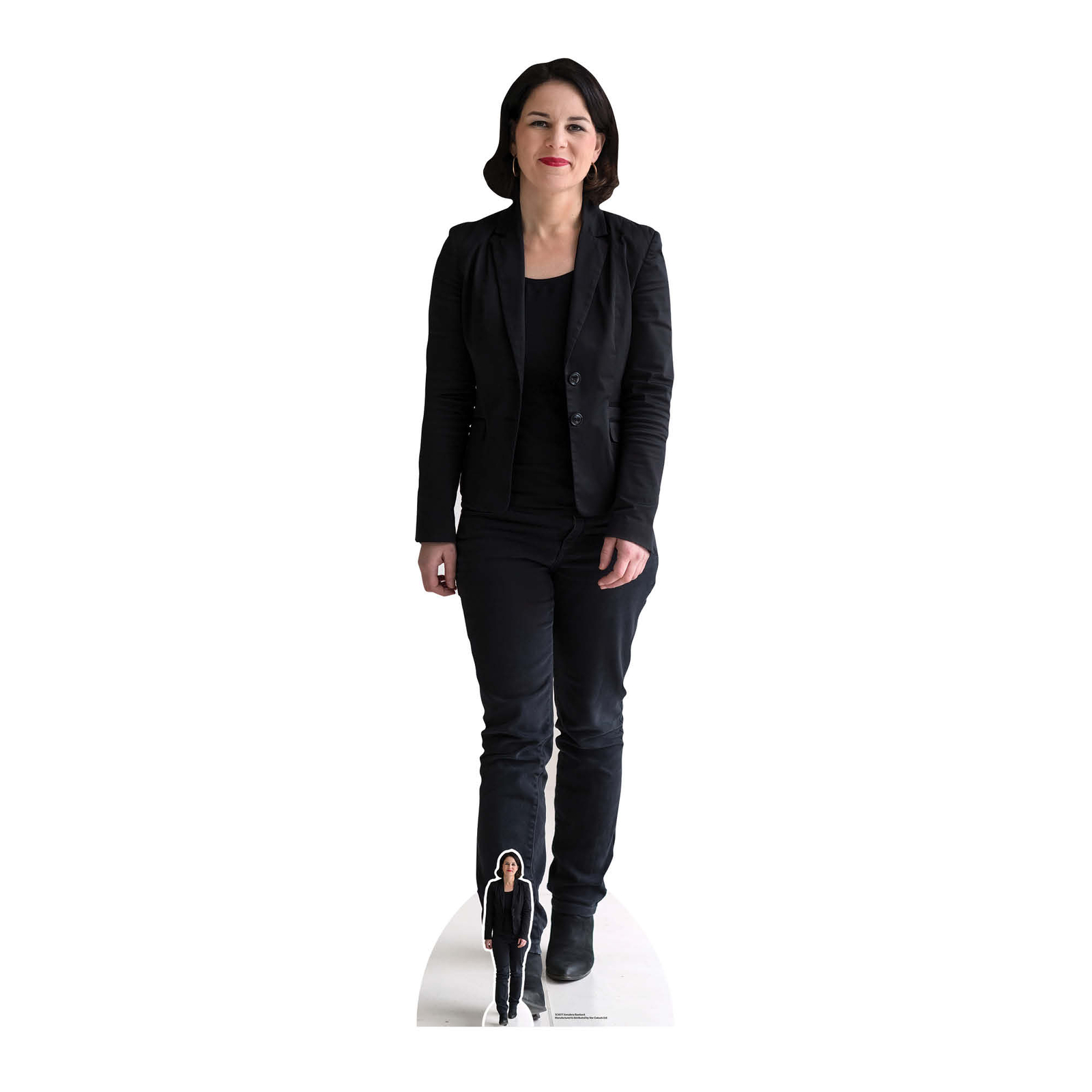 Annalena Baerbock Politician Lifesize Cardboard Cutout / Standee with FREE Mini