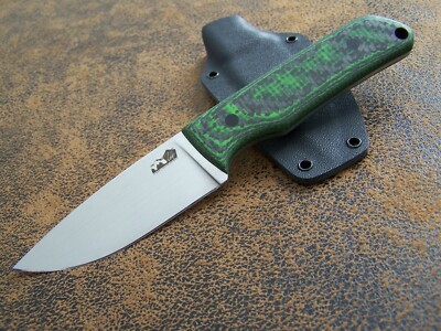 Y.A. Custom Knives Exklusives Messer Outdoor / Jagdmesser M390 Böhler St. 62-HRC