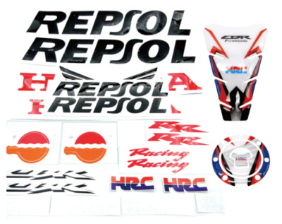Motorrad Tankpad Tankdeckel Aufkleber Grafik Set für Honda CBR600RR 2003 - 2006