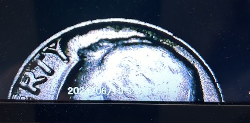 1972 D Roosevelt Dime Coin error - Picture 5 of 7
