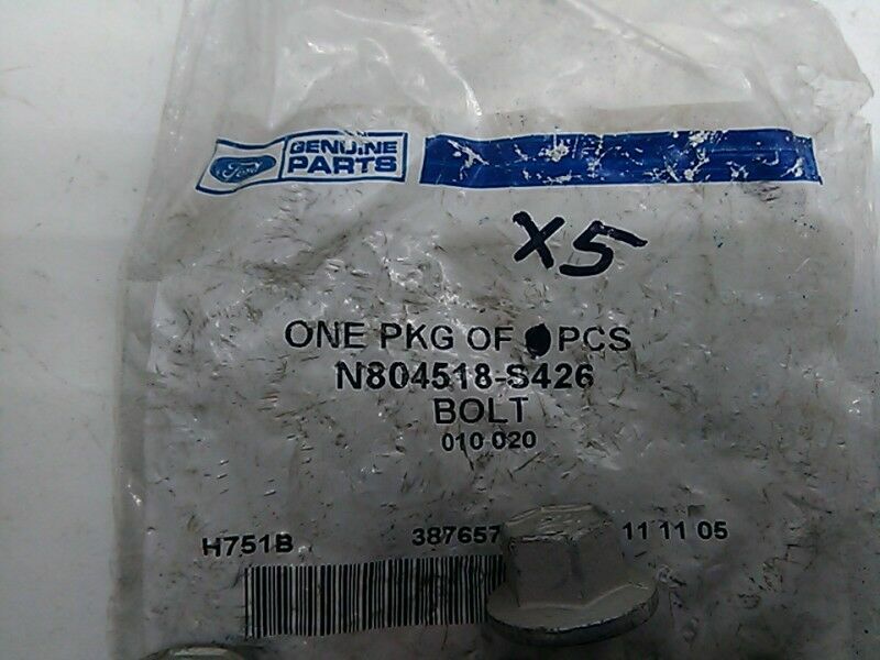 Ford OEM Engine Mount Bolt N804518S426 Image 3 for sale online | eBay