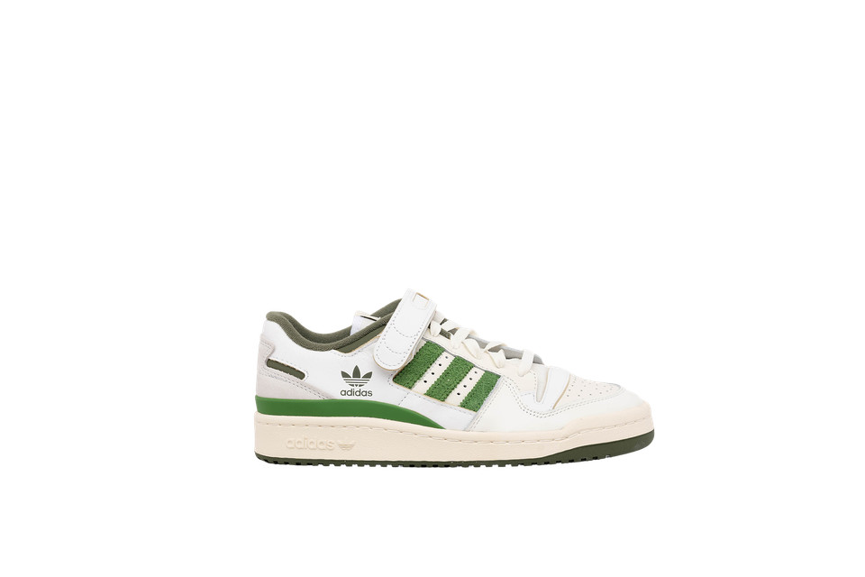 adidas forum 84 low green white