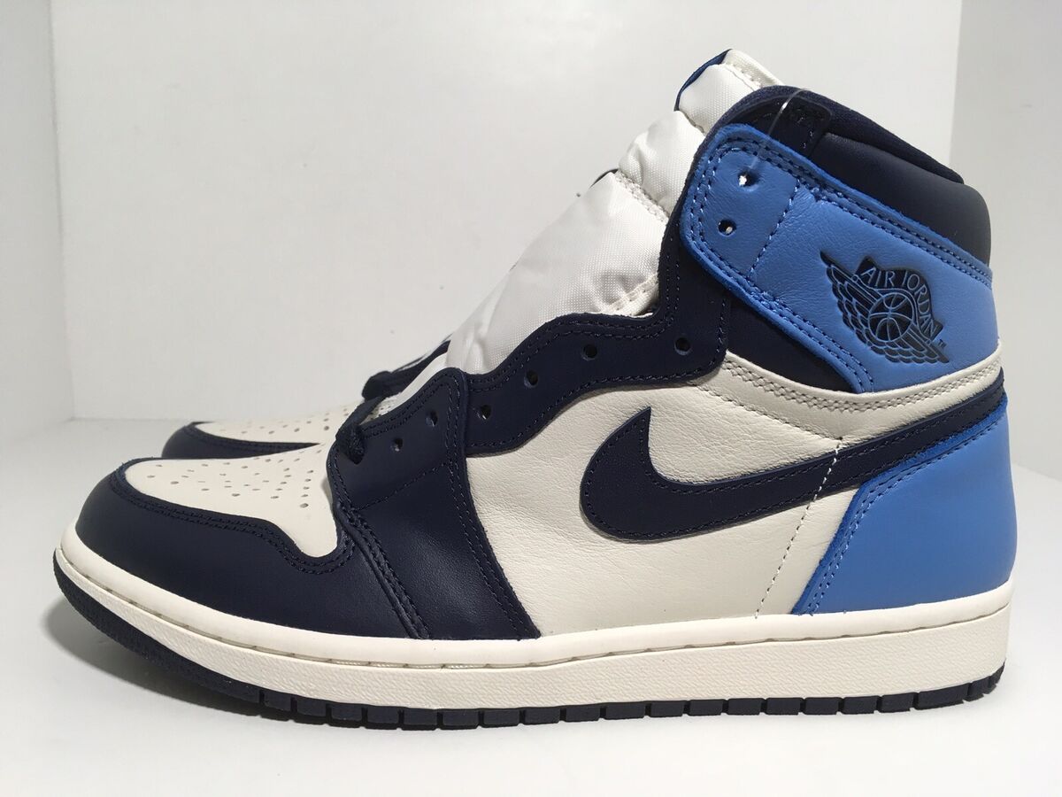 Nike Air Jordan 1 Retro High OG Obsidian UNC 555088-140 Nike Air Jordan 1 Retro High OG Obsidian UNC 555088-140