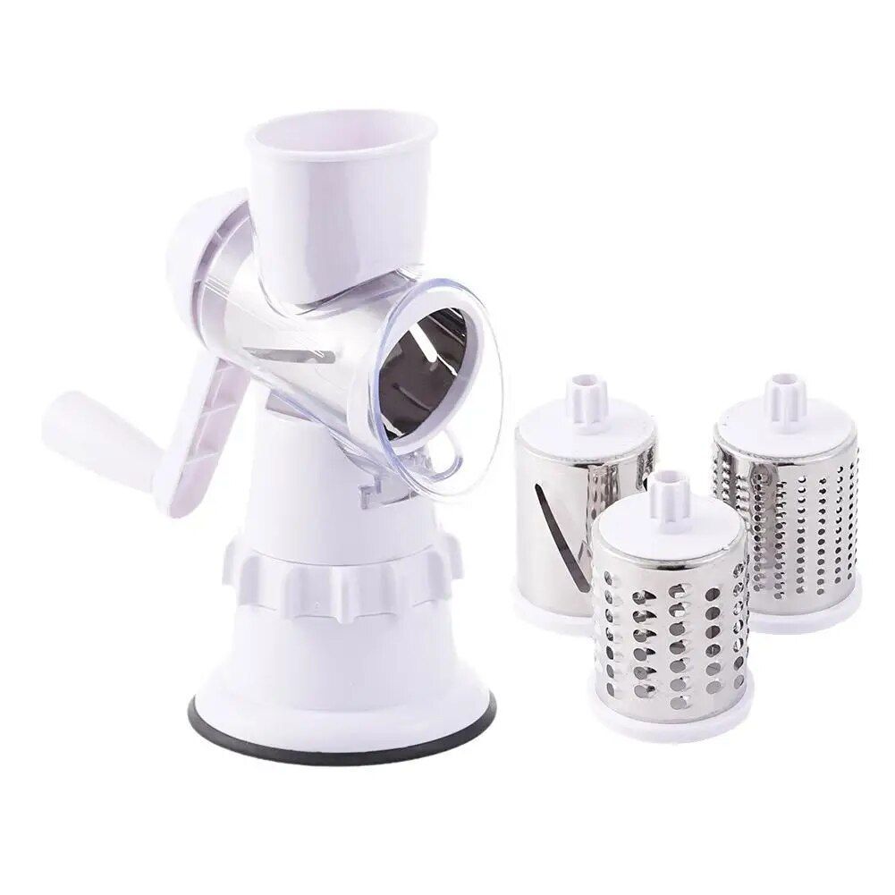 MultiFunction Manual Rotary Cheese Grater eBay