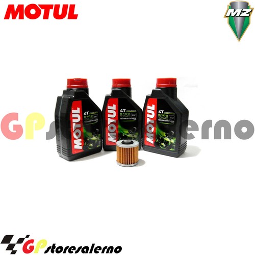 TAGLIANDO OLIO + FILTRO MOTUL 5100 10W40 MZ 660 BAGHIRA ENDURO 2003 - 第 1/1 張圖片