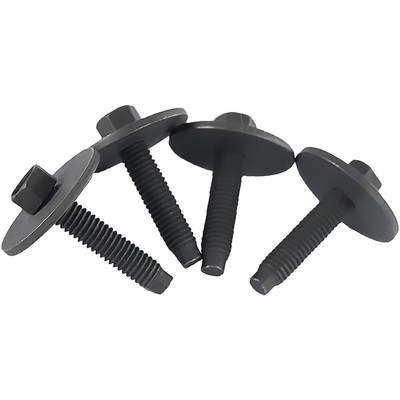 1986-93 Ford Mustang; Bolt; Fender To Body; 4 Pieces