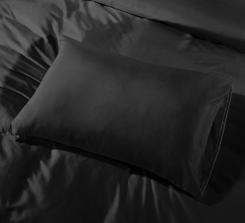 2 Pic Pair of Housewife Pillowcases Cover Soft Brushed Microfibre Stander size - Picture 8 of 43
