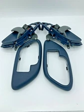 Blue inside Door Handles Bezels For Silverado Sierra Tahoe Yukon 95 96 97 98 99 