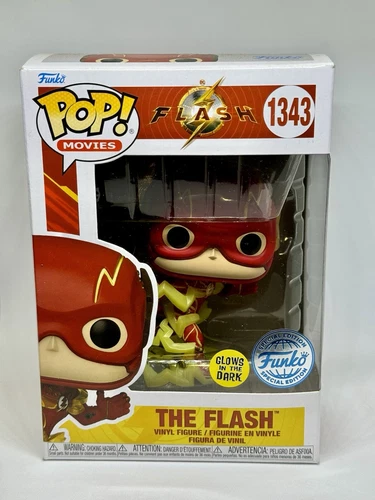 Funko Pop! Vinyl Movies DC The Flash 1343 The Flash GITD BNIB