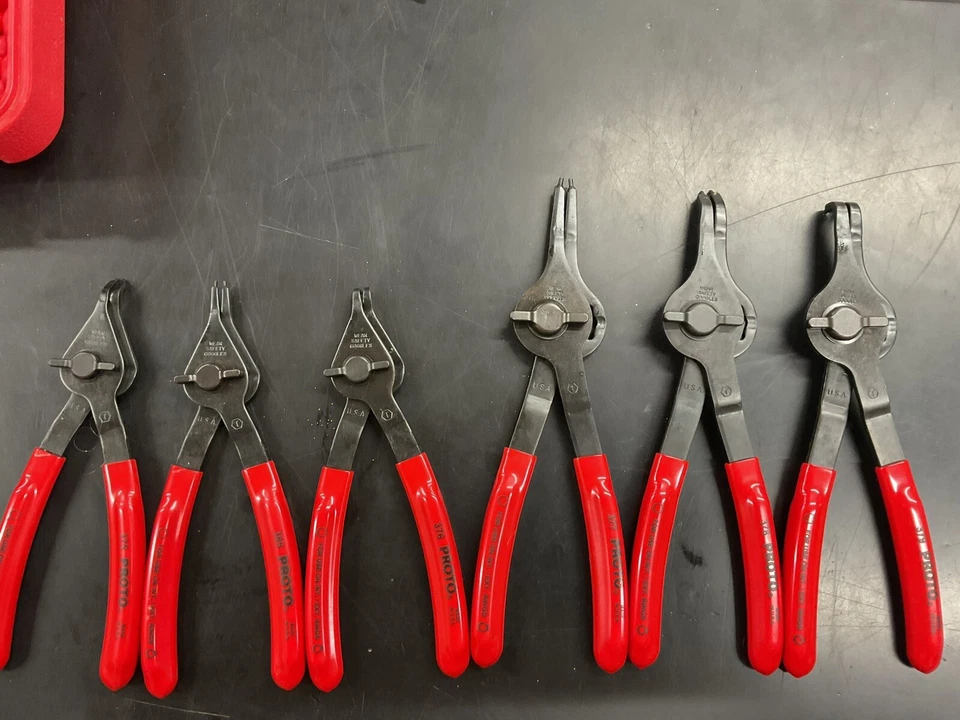 Conjunto de alicate anel de retenção Proto - Imagem 3 de 4