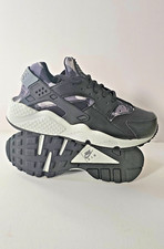 Women's Nike Air Huarache Run Print Size 5.5Y - Black Grey Running