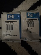 2x Genuine HP 60 Tri-Color Ink Cartridge CC643W - Sealed Bag